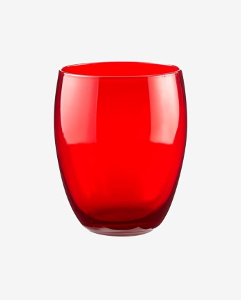 Verre gobelet ROUGE - 30cl