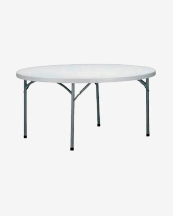 location Tables Rondes Pliantes