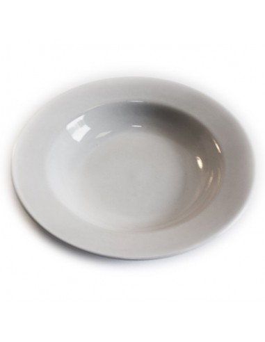 Assiette creuse - Porcelaine blanche Hélène
