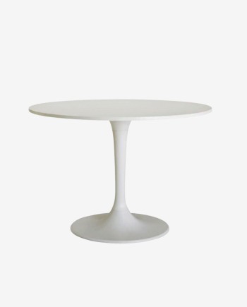location Table Ronde DESIGN Blanche