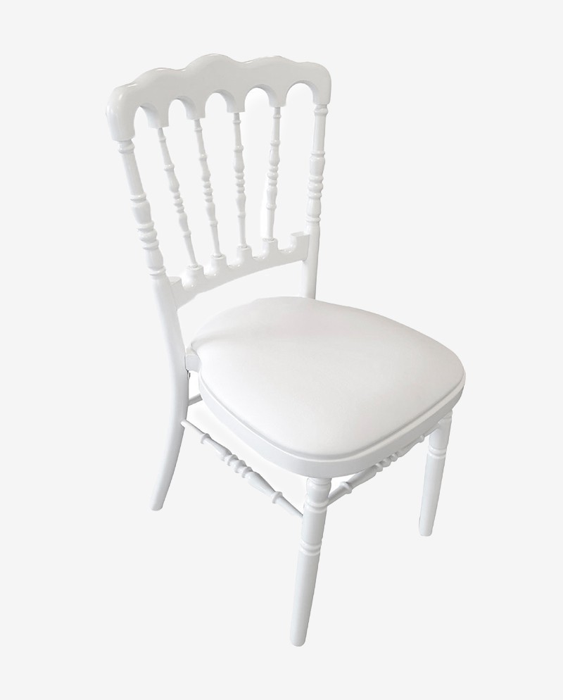 location Chaise Napoléon Blanche