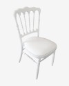 location Chaise Napoléon Blanche