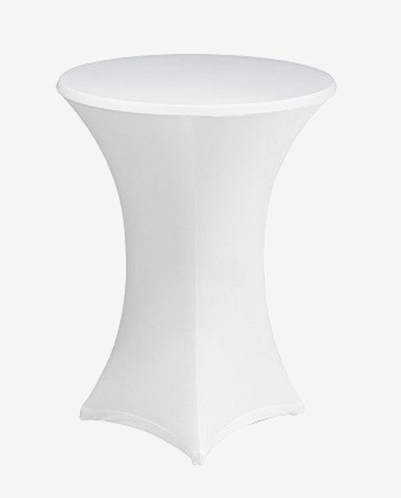 location Housse Mange-Debout en Lycra Blanche