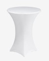 location Housse Mange-Debout en Lycra Blanche