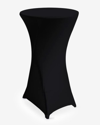 location Housse Mange-Debout en Lycra Noire