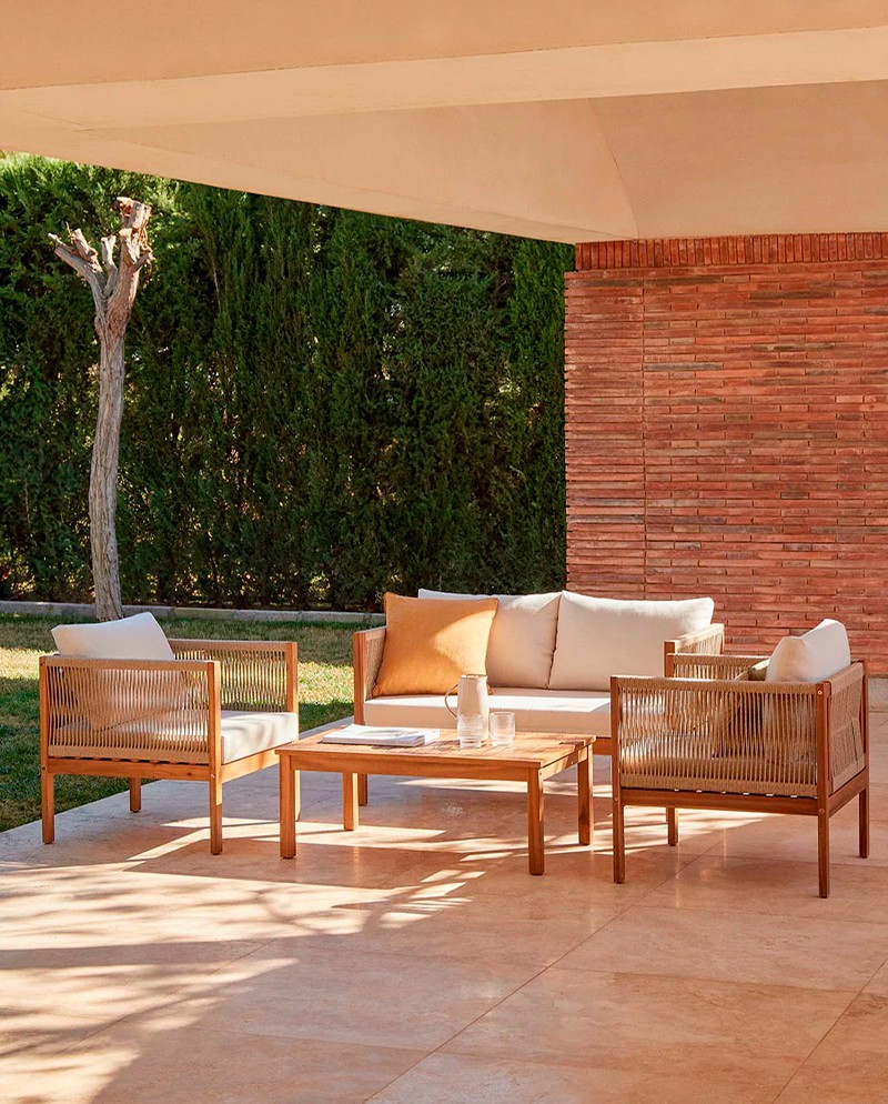 location salon bois ACACIA