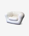 location Fauteuil gonflable BUBBLE Blanc crème - 1 place