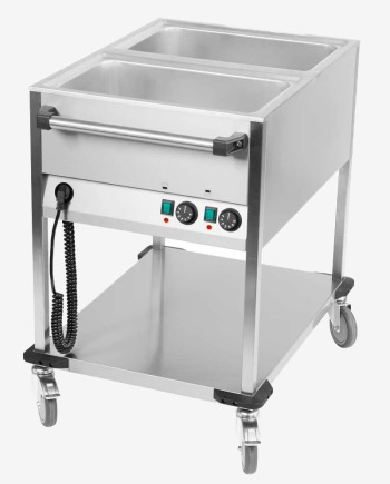 location Bain-Marie électrique en inox - doube gastro - inox