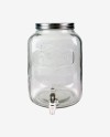 location Fontaine en verre 8L avec socle