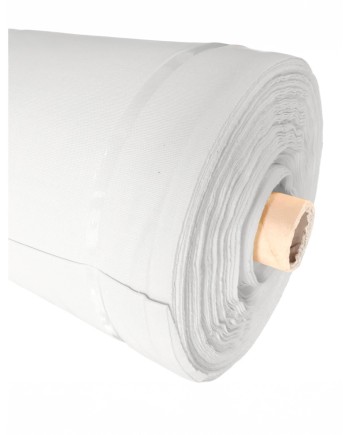Coton gratté M1 blanc ou noir - 300 cm de large - Vente au mètre