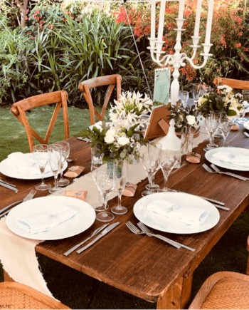Table Pliante Bois Rustique
