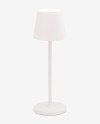 Lampe LED Nomade Sans fil noire ou blanche - Location événement intérieur/extérieur