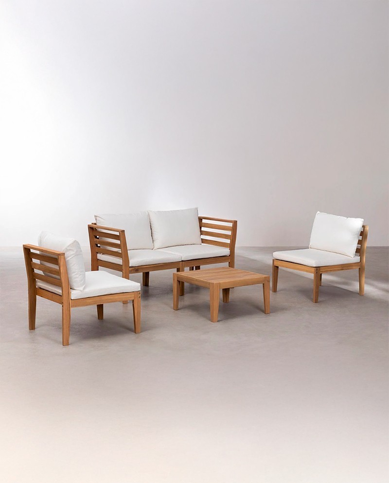 location salon bois ACACIA