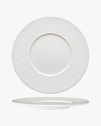 Assiette Nuage Martelée