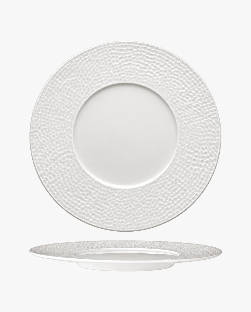 Assiette Nuage Martelée