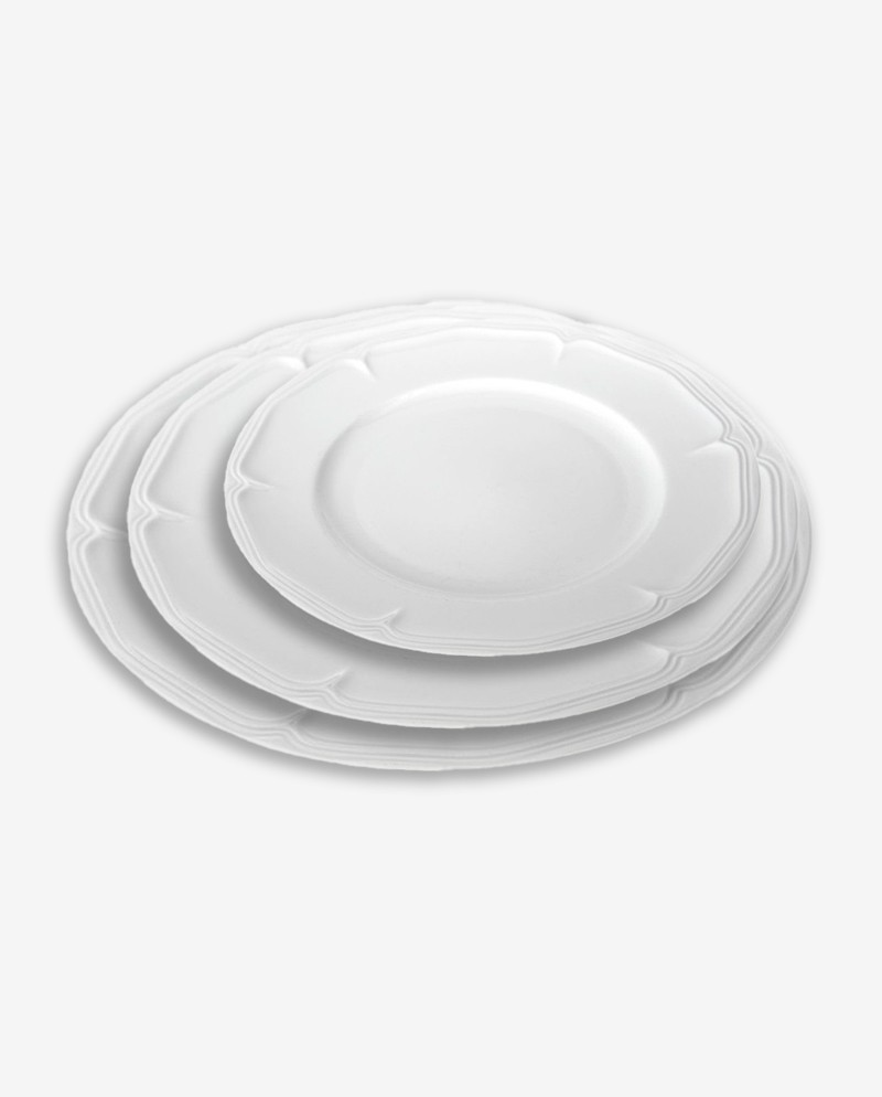 Assiettes rondes ROHAN