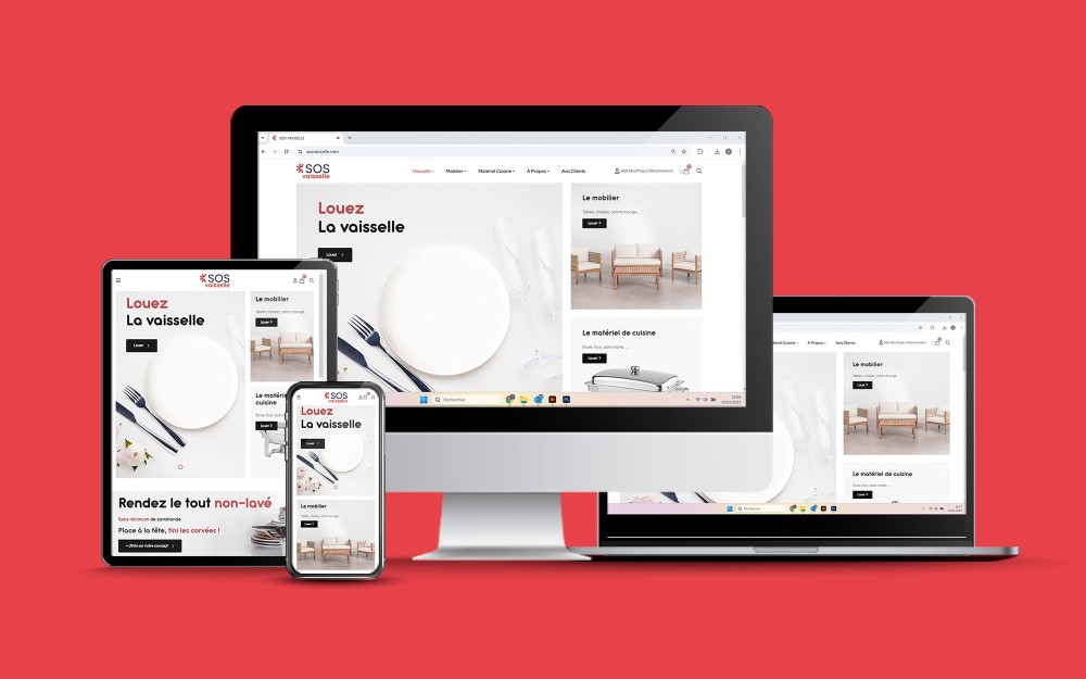 🚀 Nouveau Site Web Catalogue - SOS Vaisselle